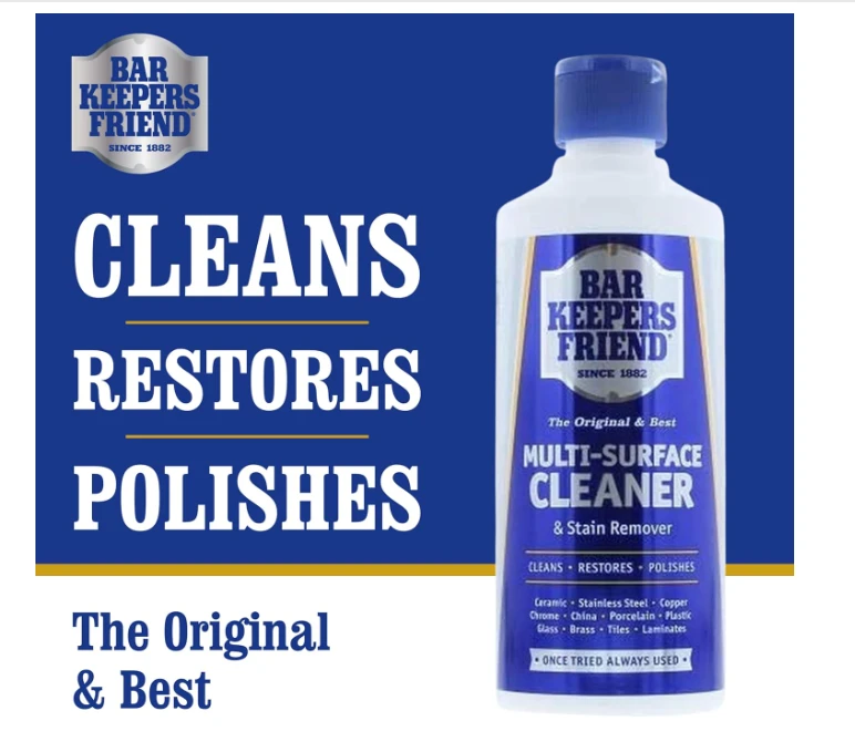 Bar Keepers Friend - Produs pentru îndepărtarea petelor și curățarea suprafețelor